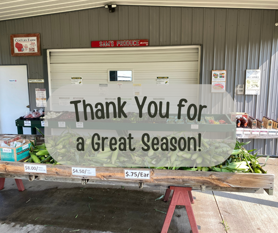 Thank You for a Great&nbsp;Season!